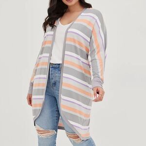 NWT Torrid Super Soft Cocoon Cardigan - Plus Size 00